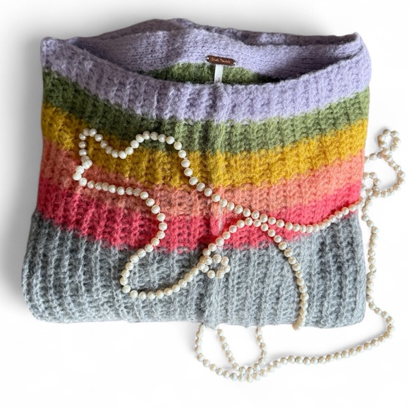 The Iconic Free People See The Rainbow Sweater| Free People Sweaters - Picture 10 of 12